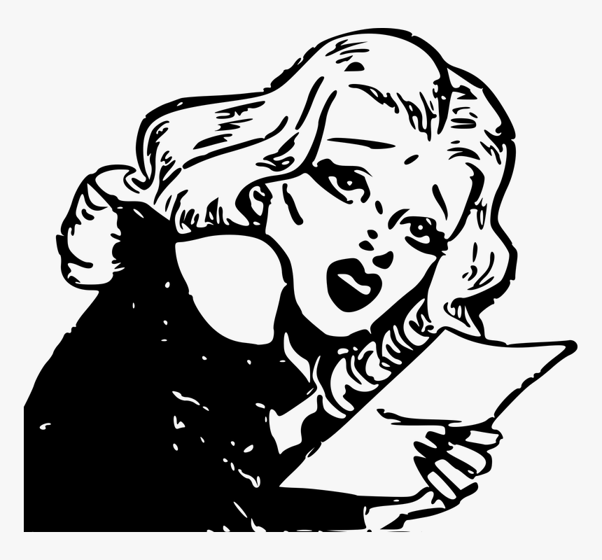 Horror Clipart Letter O Transparent - Clip Art Black And White Horror, HD Png Download, Free Download