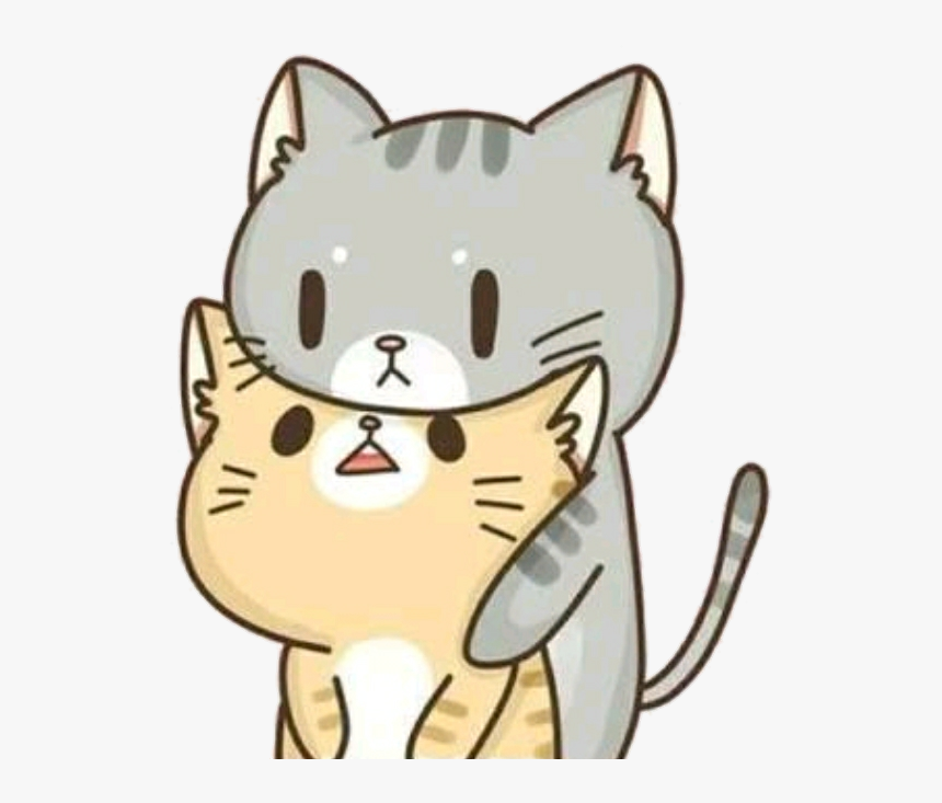 #cats #tumblr #png - Neko Cute Cat Kawaii, Transparent Png, Free Download