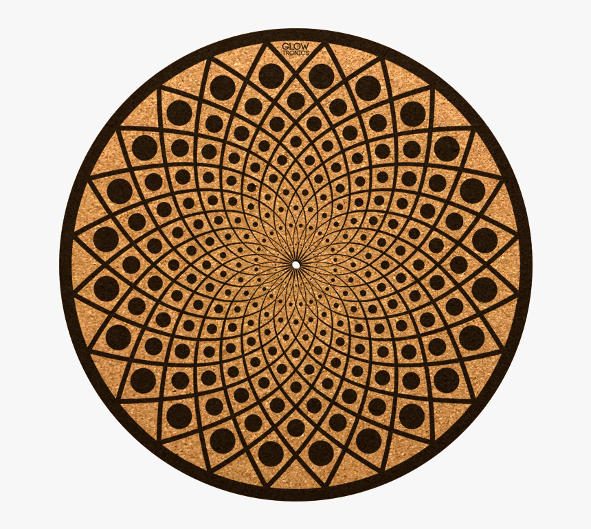 Black Hole Cork Slipmat - Black Hole Glowtronics, HD Png Download, Free Download