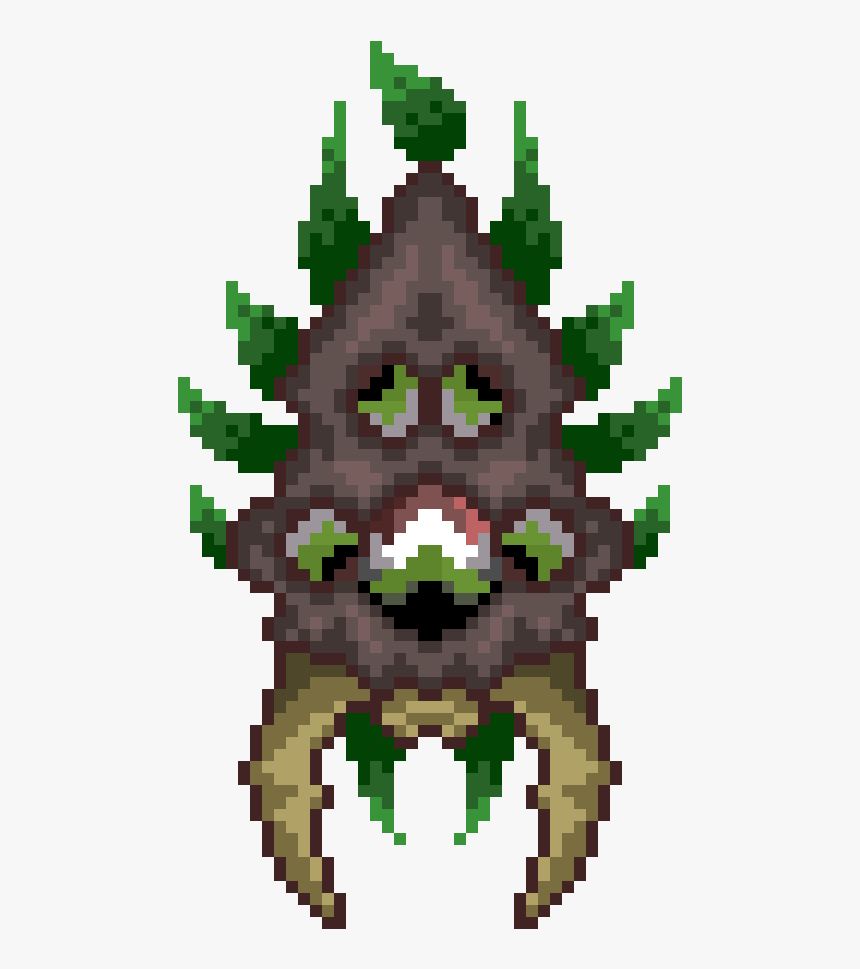 Terraria Eater Of Souls Pixel Art, HD Png Download, Free Download