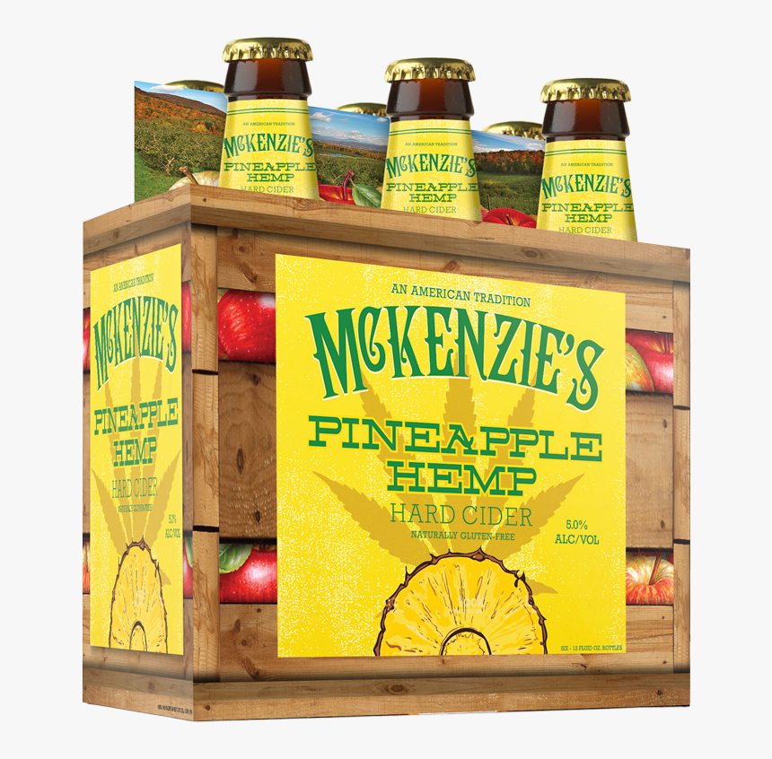 Pineapple Hemp - Mckenzie's Pineapple Hemp Hard Cider, HD Png Download, Free Download