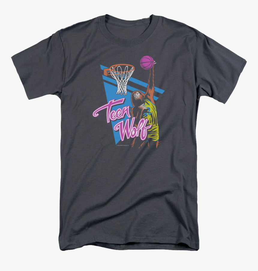 Slam Dunk Teen Wolf T-shirt - 80s Nike Basketball T Shirt, HD Png Download, Free Download