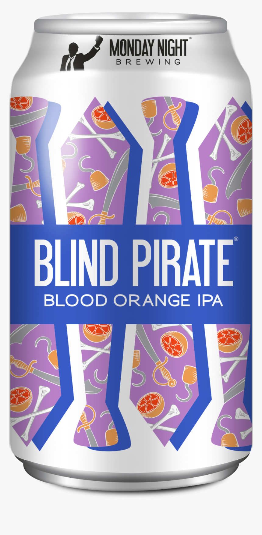 Blind Pirate Can - Blind Pirate Blood Orange Ipa, HD Png Download, Free Download