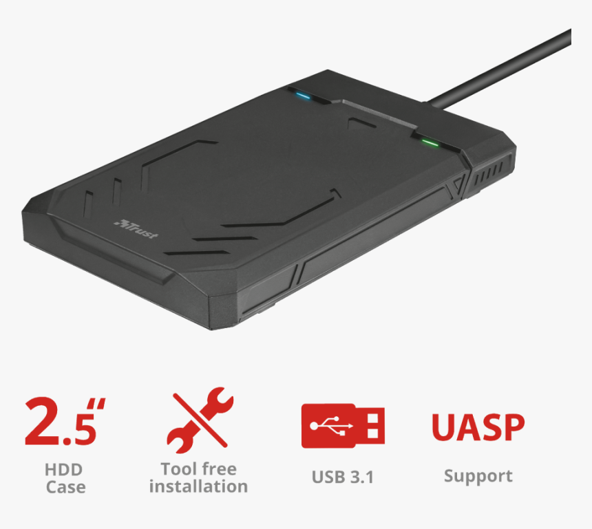 Azal External Hdd Case - Electronics, HD Png Download, Free Download