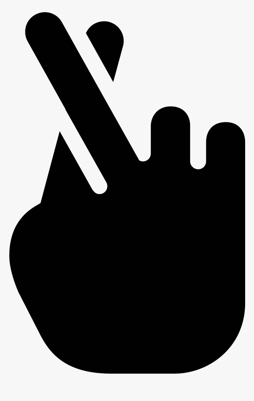 V-sign - Crossed Fingers Icon Transparent Background, HD Png Download, Free Download