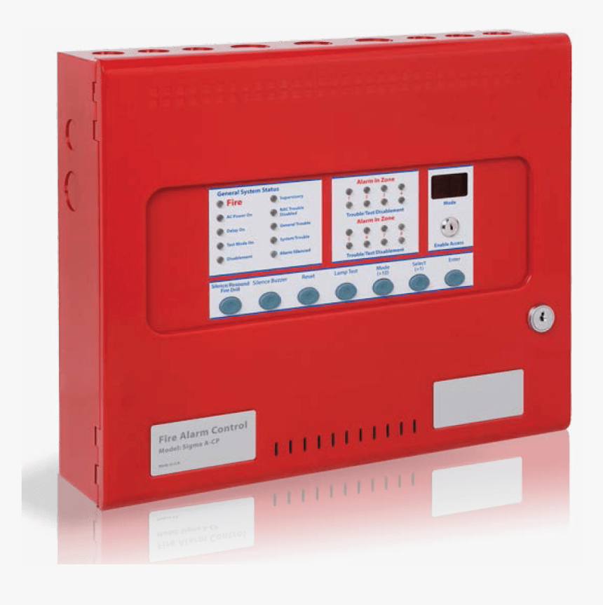 Kentec Sigma A-cp Conventional Control Panel - Conventional Fire Alarm Control Panel, HD Png Download, Free Download