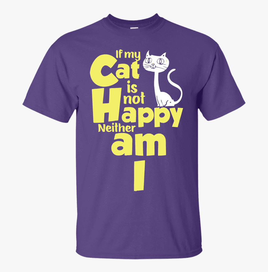 Happy Cat T-shirt - Kitten, HD Png Download, Free Download