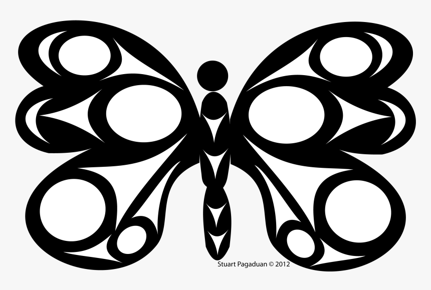 Coast Salish Butterfly, HD Png Download, Free Download