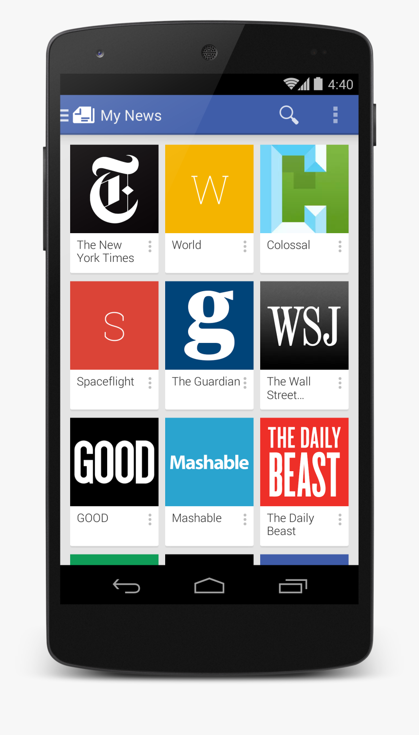 Newsstand N5 Mynews - Newsstand App, HD Png Download, Free Download