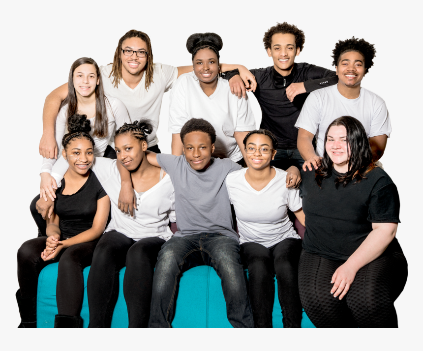 Ten Young People Smiling For The Camera - Social Group, HD Png Download, Free Download