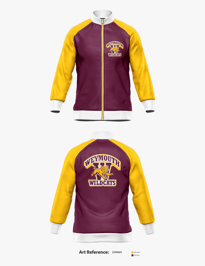 Weymouth High School Girl’s Tennis Track Jacket - Zipper, HD Png Download, Free Download