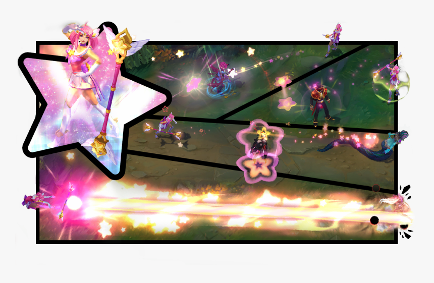 Star Guardian Lux Skills, HD Png Download, Free Download