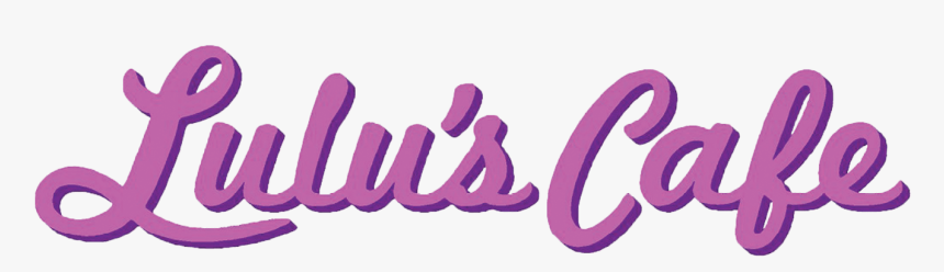 Lulu"s Cafe - Calligraphy, HD Png Download, Free Download