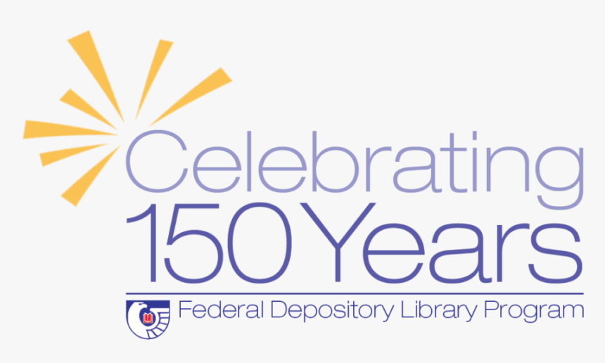 Text That Reads, "celebrating 150 Years, Federal Depository - Mundo Creativo, HD Png Download, Free Download