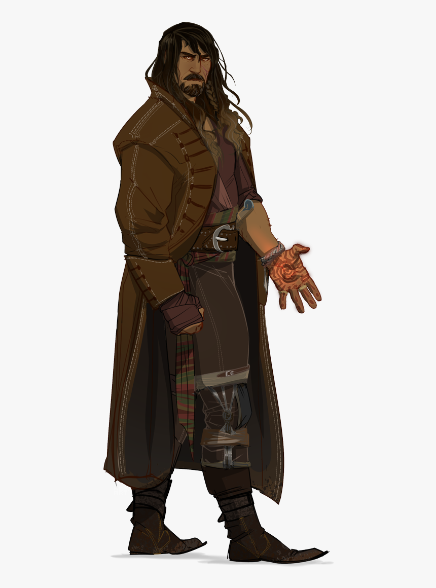 D&d Human Png - Male D&d Human Warlock, Transparent Png, Free Download