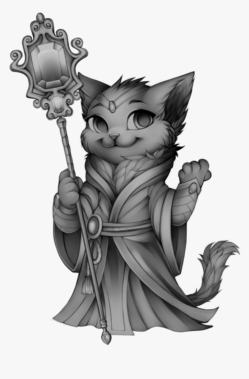 Furvilla Tigereye Peak Sorcerer Cat - Base Furvilla Cat, HD Png Download, Free Download