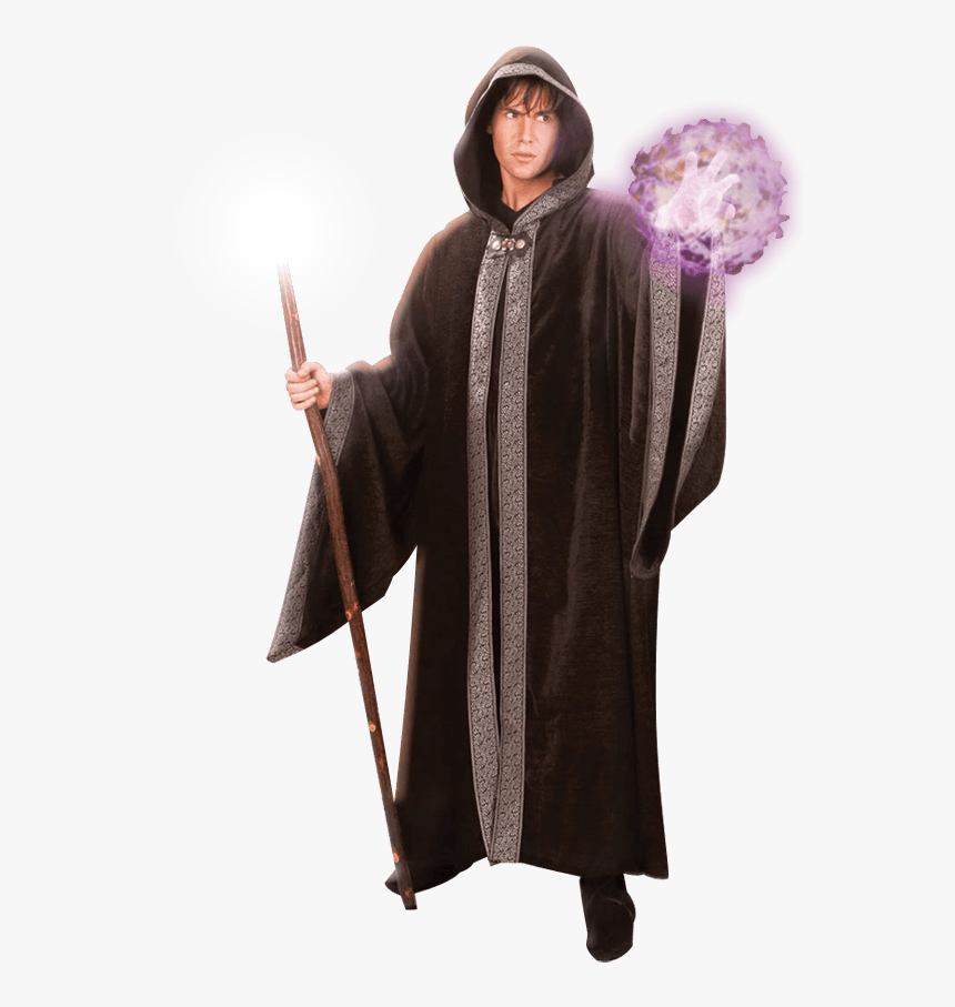 Hooded Sorcerer Cloak - Sorcerer Cloak, HD Png Download, Free Download