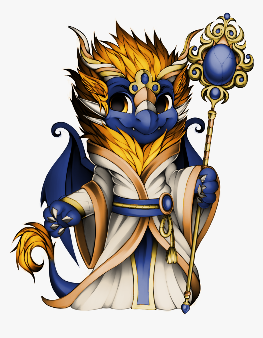 Furvilla Tigereye Peak Sorcerer Dragon - Cartoon, HD Png Download, Free Download