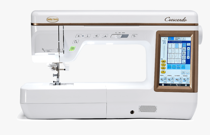 2 Blcr Crescendo St F - Crescendo Babylock Sewing Machine, HD Png Download, Free Download