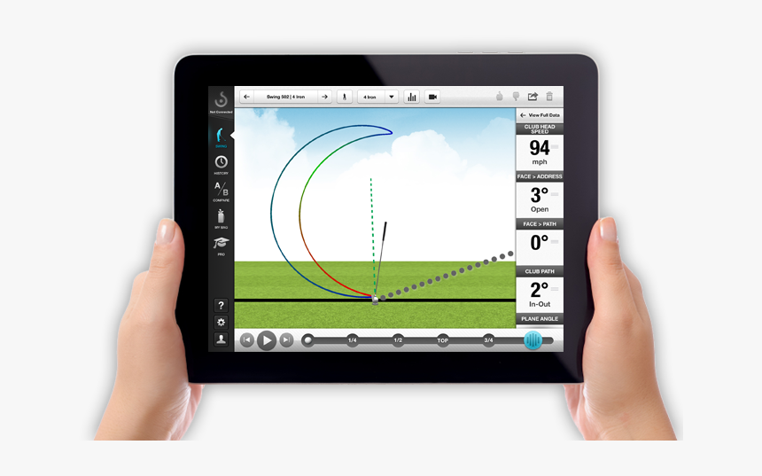 Golf Swing Analyzer Phone, HD Png Download, Free Download