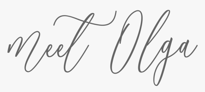 Meet-olga - Calligraphy, HD Png Download, Free Download