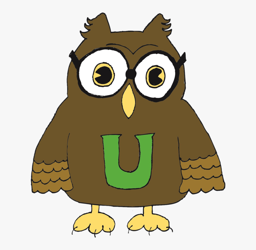 School Owl Clip Art - Cartoon, HD Png Download, Free Download