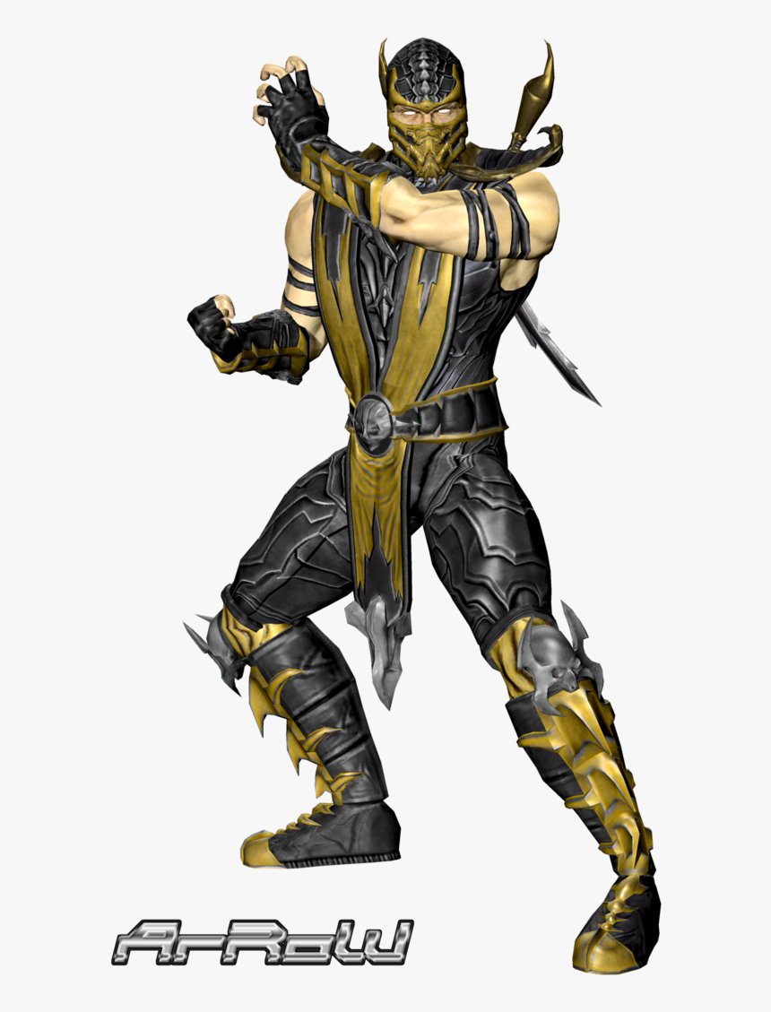 Скорпион Mortal Kombat 9, HD Png Download, Free Download