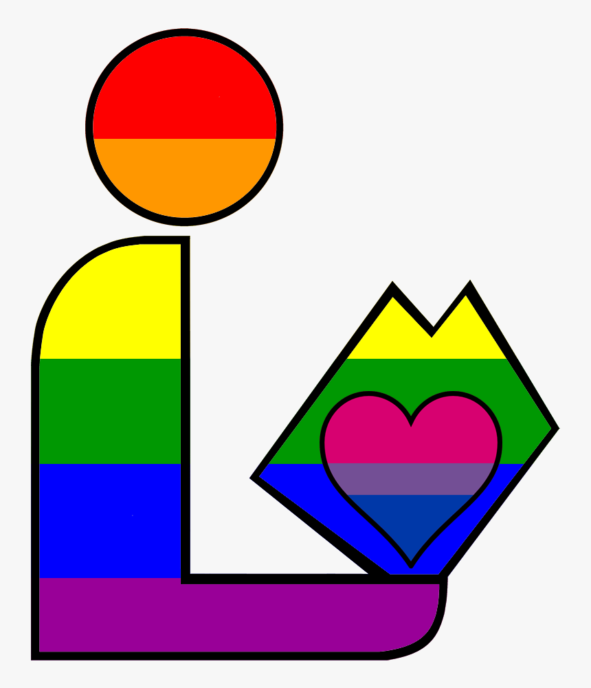 Biromantic Homosexual Pride Library Logo - Gay Pride, HD Png Download, Free Download