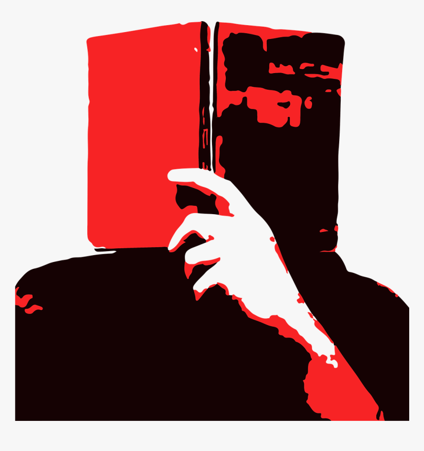 Book Man Black - Montag Fahrenheit 451 Png, Transparent Png, Free Download