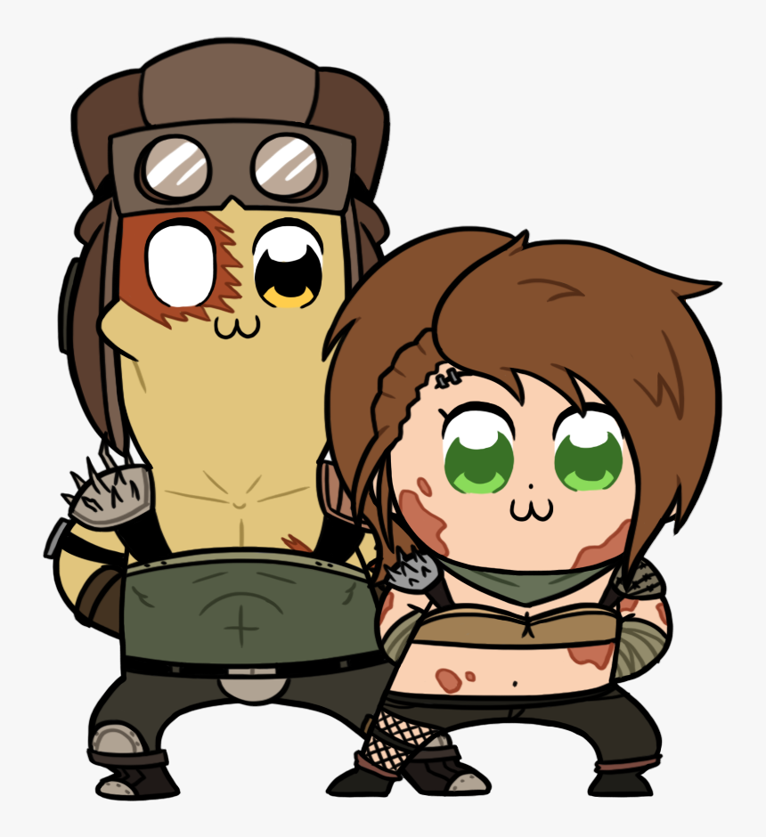 Took A Break From Working On Stickers To Doodle @pistachiozombie‘s - Fallout Pop Team Epic, HD Png Download, Free Download