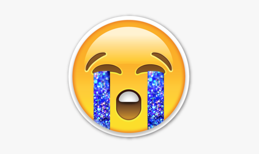 Emoji Crying Holo Tears, HD Png Download, Free Download