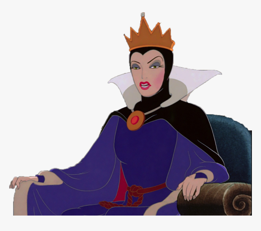 Queen Sitting - Evil Step Mother Snow White, HD Png Download, Free Download