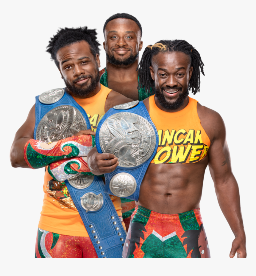 Wwe The New Day Png - New Day Raw Tag Team Champions, Transparent Png, Free Download