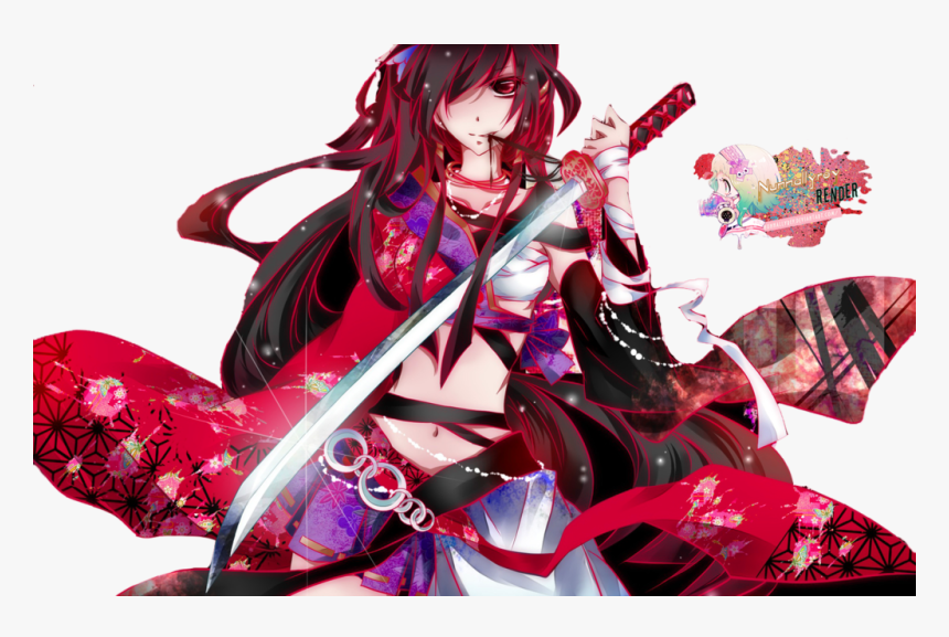 Anime Girl Kimono Render , Png Download - Anime Girl Kimono Render, Transparent Png, Free Download