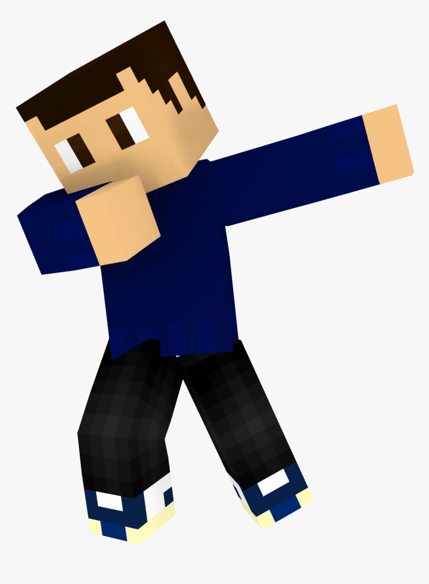 #minecraft#the Dab#dab - Cartoon, HD Png Download, Free Download