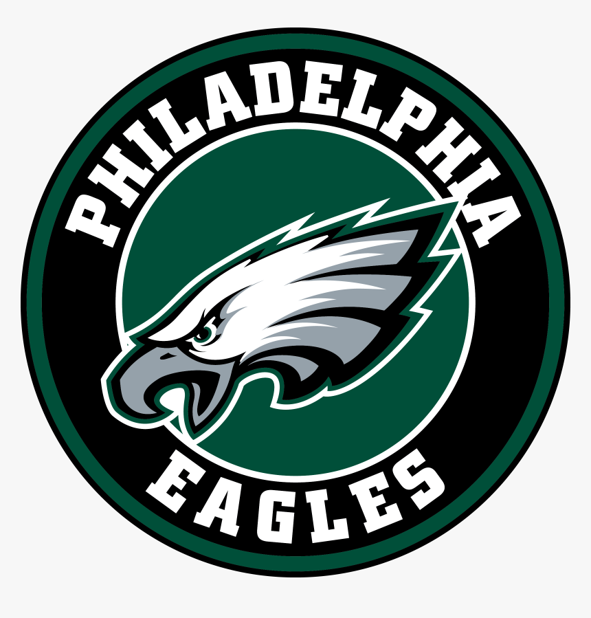 Sports Mem, Cards & Fan Shop Sticker 5 Sizes Football-nfl - Philadelphia Eagles Circle Logo, HD Png Download, Free Download