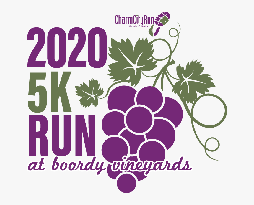 2020 Boordy Logo-01 - Charm City Run, HD Png Download, Free Download