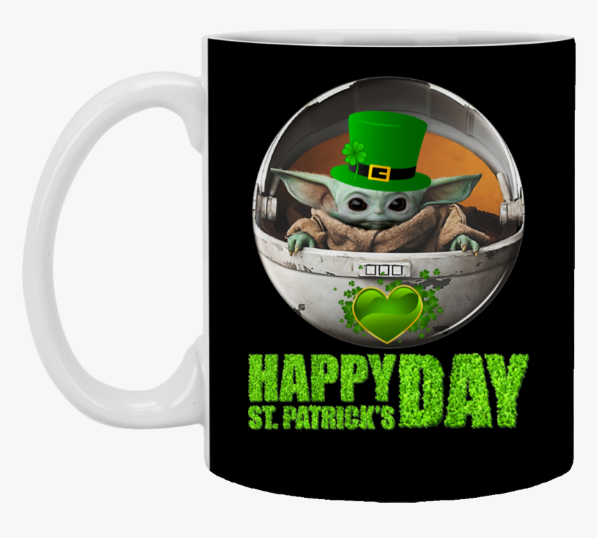 Baby Yoda Happy St Patrick"s Day Mug, Necklace - Jason Sudeikis Baby Yoda, HD Png Download, Free Download