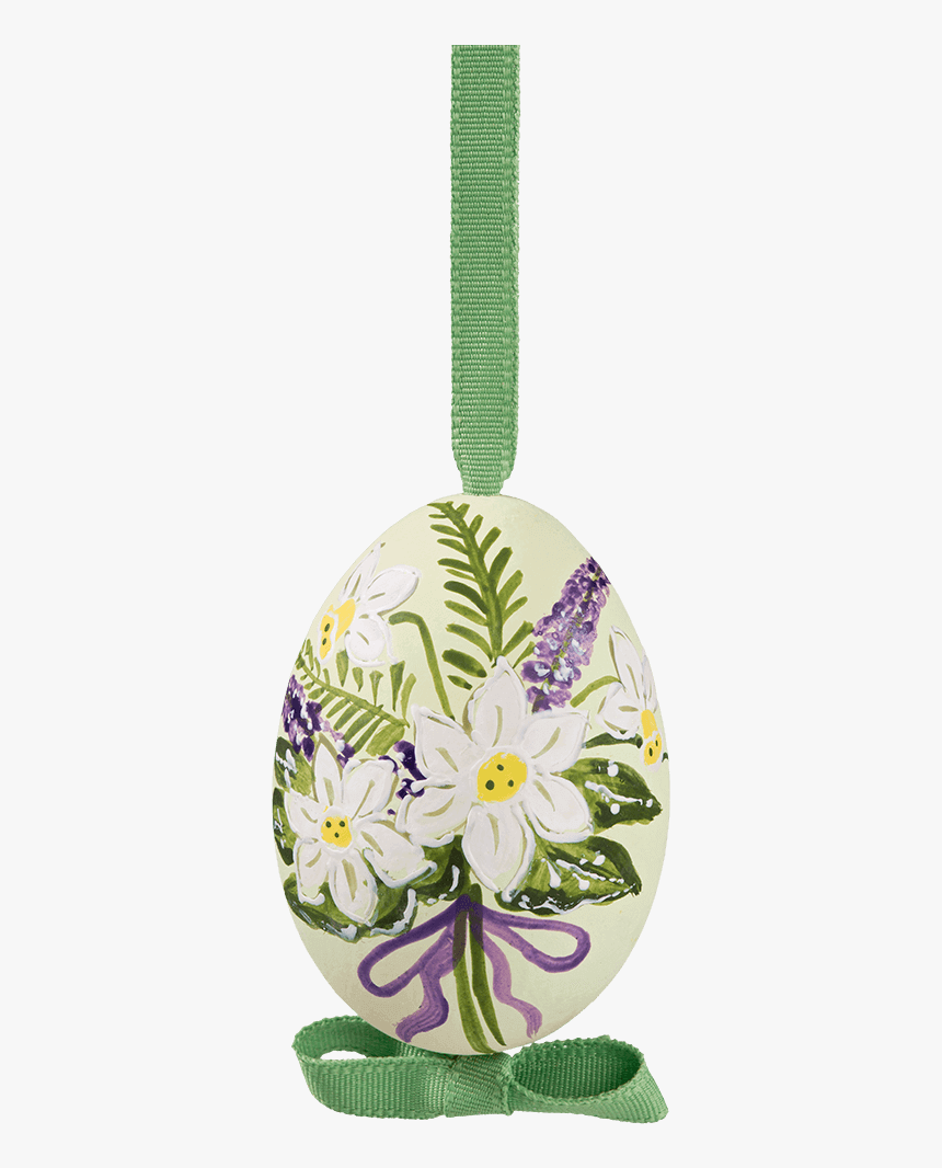 Easter Egg Flower Bouquet With Bow - Jasmine, HD Png Download, Free Download