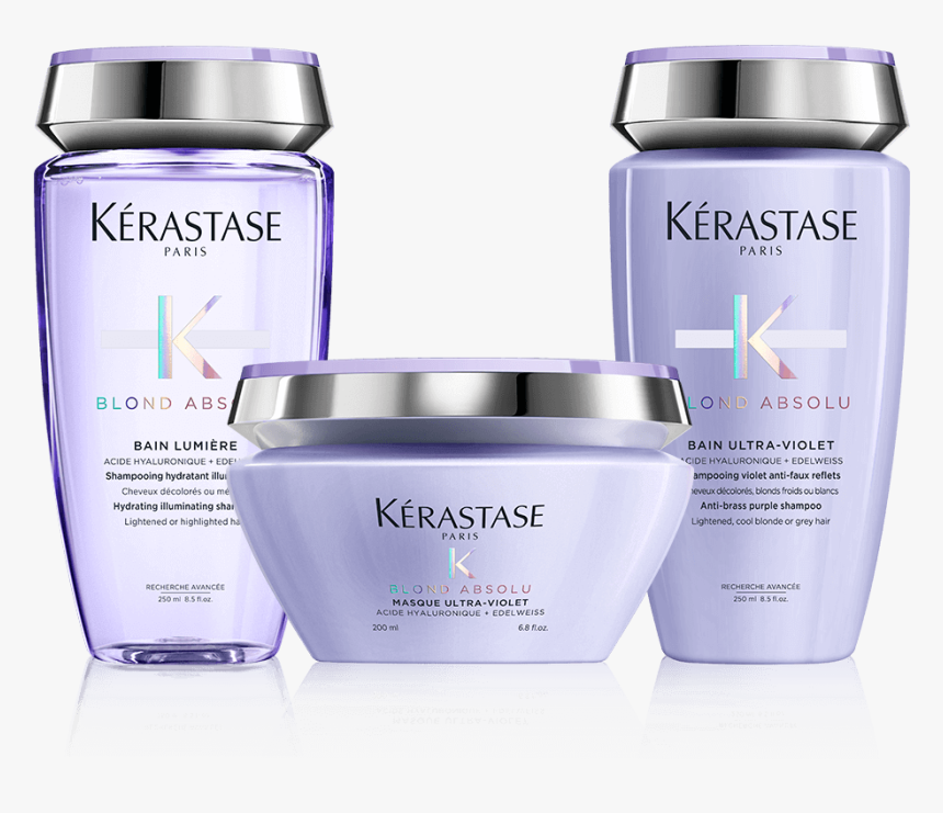 Transparent Long Blonde Hair Png - Kerastase Blond Absolu Set, Png Download, Free Download