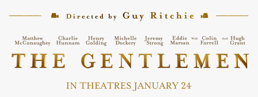 The Gentlemen - Gentlemen Movie Logo Png, Transparent Png, Free Download