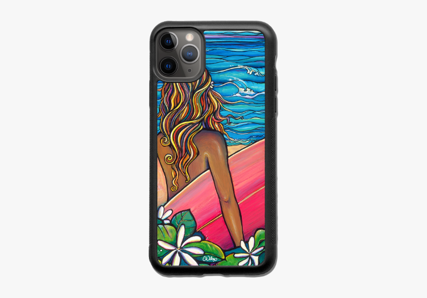 "north Shore - Surf Girl Painting, HD Png Download, Free Download