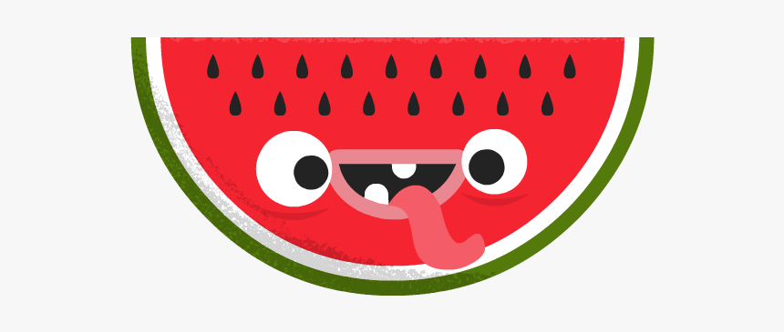 The Vegan Stickers Of Simple Happy Kitchen Messages - Watermelon, HD Png Download, Free Download