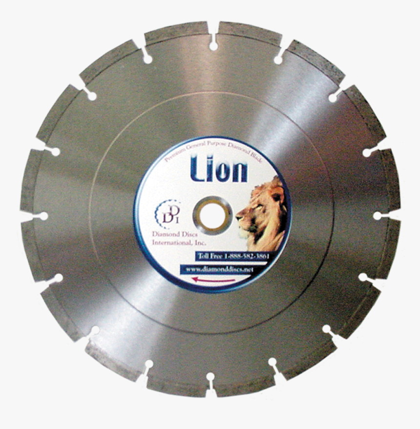 Lion Pgp Blade - Diamond Cutting Disc, HD Png Download, Free Download