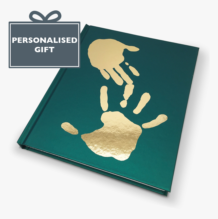 Personalised Foil Blocked Handprint Notebook , Png - Pdi Perjuangan, Transparent Png, Free Download