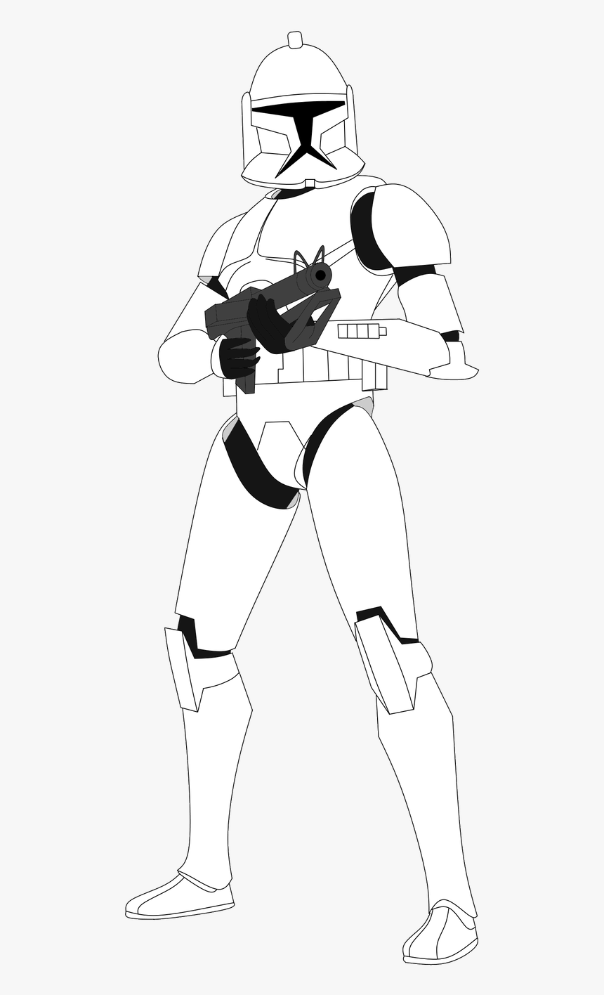 Clone Trooper Star Wars Star Wars Clone Wars, Star - Battle Damaged Clone Trooper, HD Png Download, Free Download