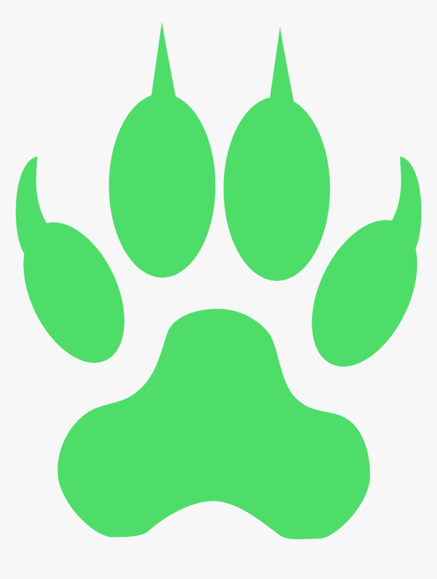 Wolf Paw Drawing, HD Png Download, Free Download