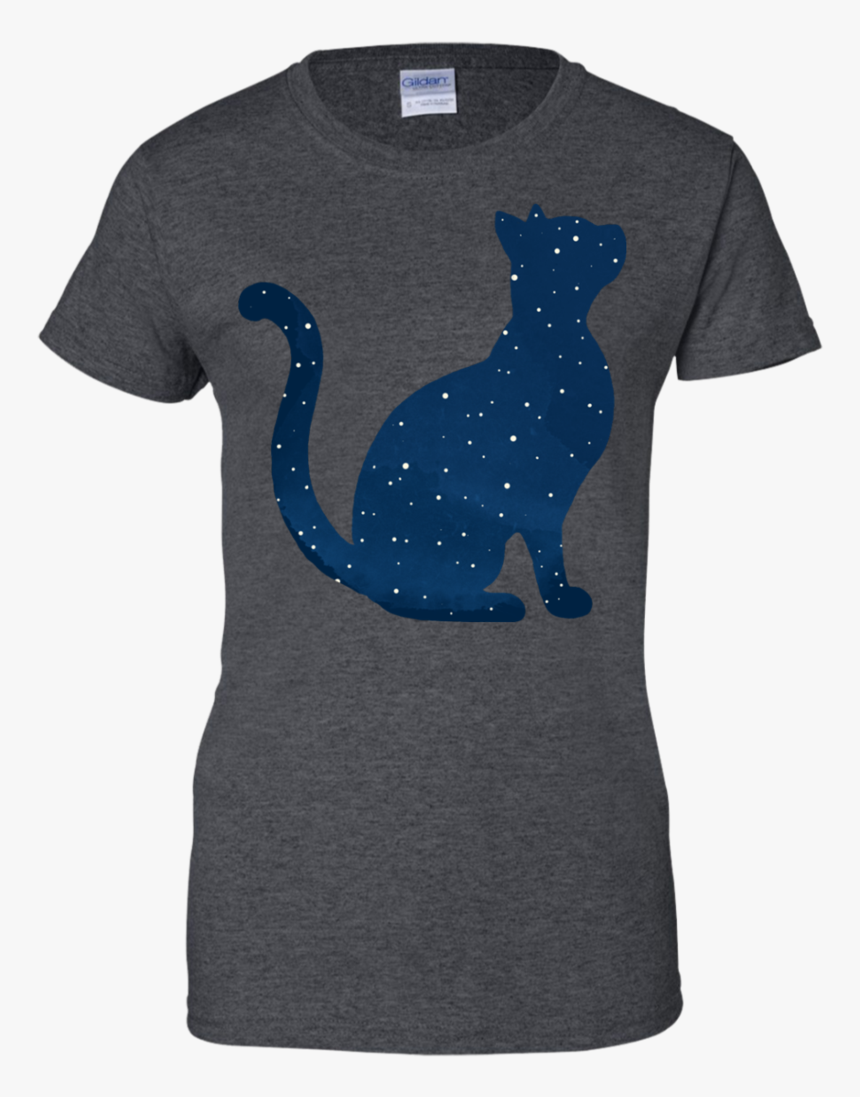 Space Cat Silhouette T Shirt & Hoodie - Black Widow Superhero Shirt Girls, HD Png Download, Free Download