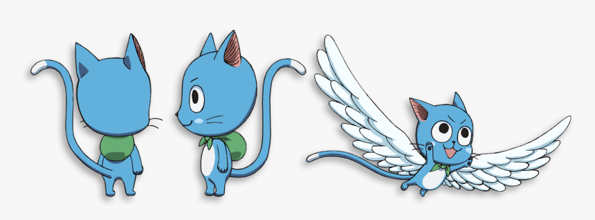 Happy Fairy Tail Character Design, HD Png Download, Free Download