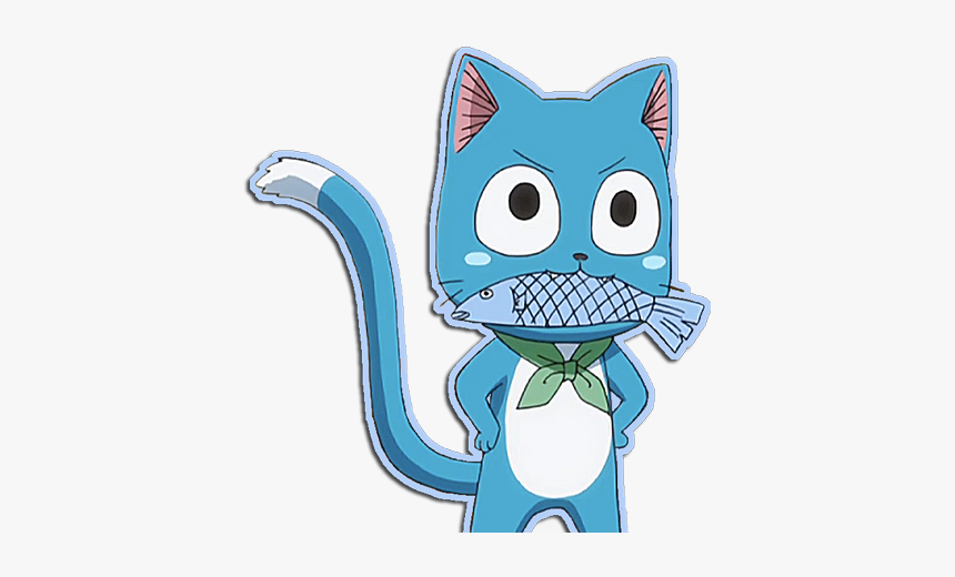 Happy, Fairy Tail, And Anime Image - Happy Fairy Tail Png, Transparent Png, Free Download